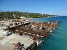 桑多码头建设 SANTO ISLAND MAIN WHARF