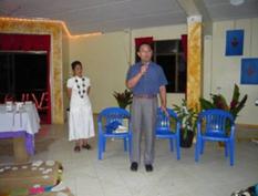 2008 与中国大使一起为四川大地震开办祈祷仪式