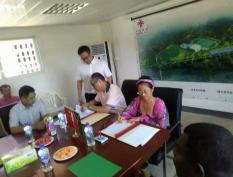 与中国政府签订2017年援助体育馆项目